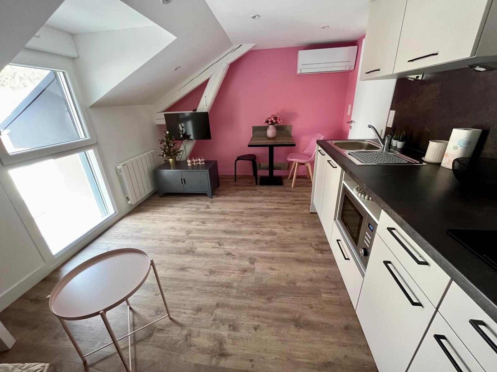 Ferienwohnung Maison Des Fleurs La Terrasse  Exterior foto